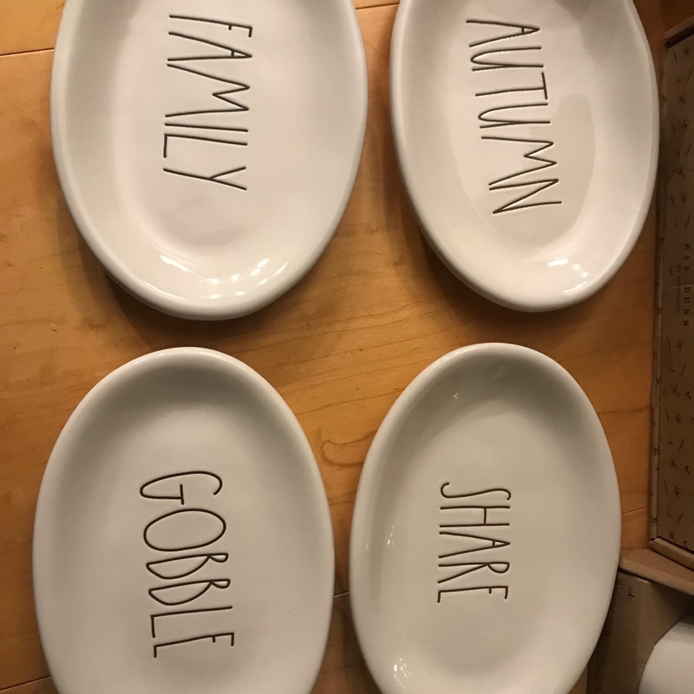 Rae Dunn ovals